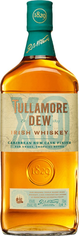Whiskey Tullamore D.E.W. XO Caribbean Rum Cask Finish 43% 0,7l