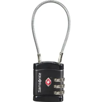 Samsonite Luggage accessories CABLELOCK 3 DIAL TSA Black (1041) 8809var16228