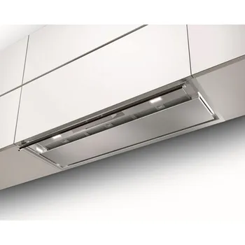 Digestoř FABER IN-NOVA AIR X/BK KL Vestavná digestoř Barva: Nerez / černá, Výkon: 250 | 390 | 570 | INT 670 m3/h, Šířka: 120 cm