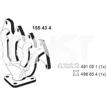 Koleno, výfukový systém ERNST 155434