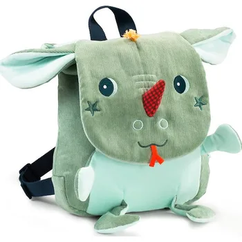 Hračka pro nejmenší Lilliputiens - měkký batůžek - dráček Joe