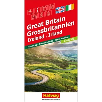 Grossbritannien, Irland, Strassenkarte 1:650'000 - Hallwag Kümmerly+Frey AG