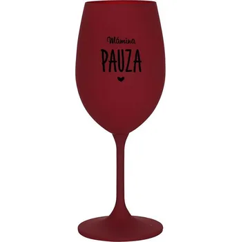 Sklenice MÁMINA PAUZA - bordo sklenice na víno 350 ml