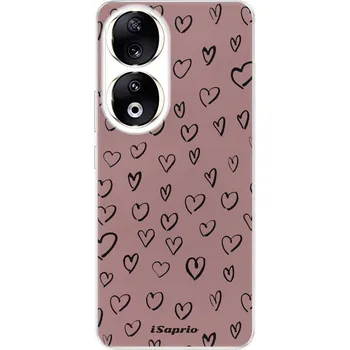 Pouzdro na mobilní telefon Odolné silikonové pouzdro iSaprio - Heart Dark - Honor 90 5G