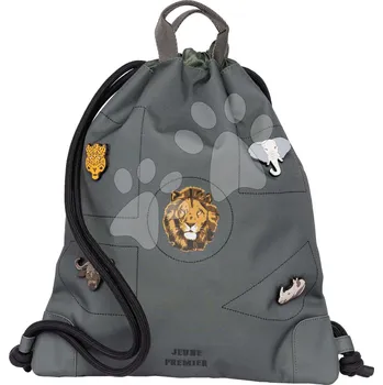 Školní sáček Školní vak na tělocvik a přezůvky City Bag Big Five Khaki Jeune Premier ergonomický luxusní provedení 40*36 cm