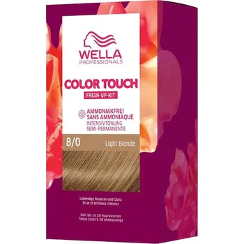 Vlasová kosmetika Wella Professionals Tonovaci-pripravkyColor Touch Fresh-Up-Kit 8/0 Světlá blond 130 ml (4 069,00 Kč / 1 l)