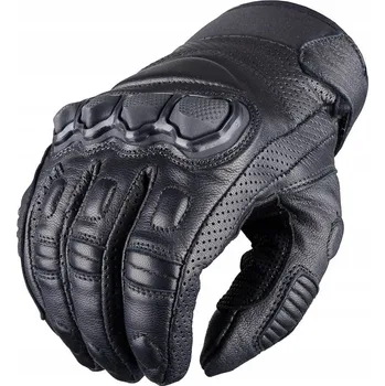 Moto rukavice Wolf Stilo Black Kožené rukavice na motorku - Velikost XL