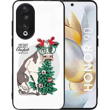 Vánoce VSECHNONAMOBIL 77394 MY ART Kryt s vánočním designem Honor 90 5G MERRY CHRISTMAS (074)