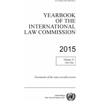 Yearbook of the International Law Commission 2015 - Yuusuf, Muuse (United Nations)