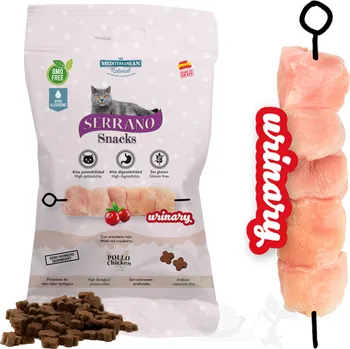 Pamlsek pro kočku Mediterranean MEDITKY pro kočky URINARY 50g - kuře