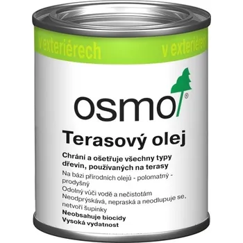 barva a nátěr na dřevo Osmo přírodně zbarvený terasový olej Bangkirai 006 - 0,125l