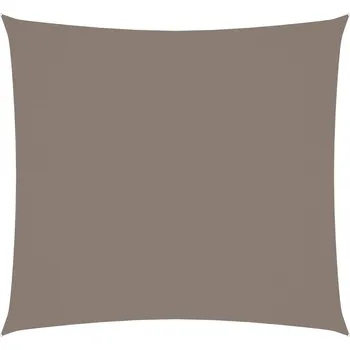 Stínicí plachta vidaXL Stínící plachta oxfordská látka čtvercová 2,5 x 2,5 m taupe