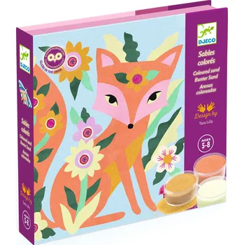 Výtvarná sada Výtvarná hra s pískem - Noční zvířata