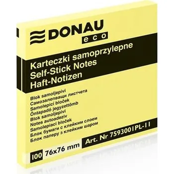 Set školních potřeb Bloczek samoprzylepny Eco 76x76mm (12szt)