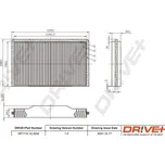 Filtr, vzduch v interiéru Dr!ve+ DP1110.12.0252