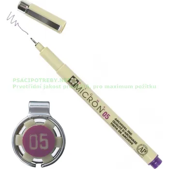 sakura xsdk0524 Technické pero Pigma Micron 05/0.45mm - Fialové