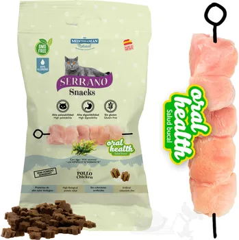 Pamlsek pro kočku Mediterranean MEDITKY pro kočky ORAL CARE 50g - kuře