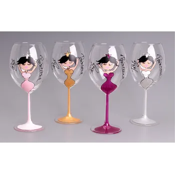 Sklenice MAXI VÍNOVKA - párty princezna Barva: Zlatá