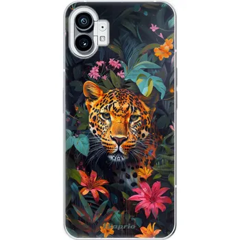 Pouzdro na mobilní telefon Odolné silikonové pouzdro iSaprio - Flower Jaguar - Nothing Phone (1)