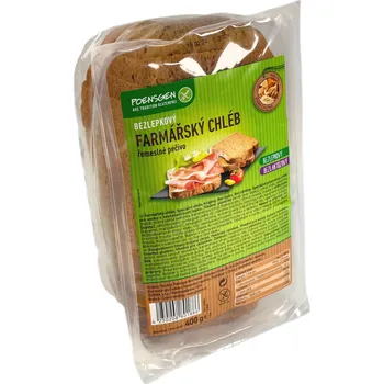 Trvanlivě pečivo Poensgen Farmářský krájený chléb bez lepku 400 g