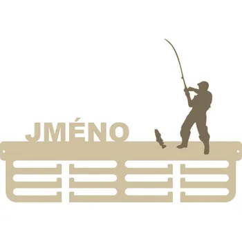 Věšák Věšák na medaile - Rybář