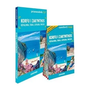 Cestování Korfu i Zakynthos light: przewodnik + mapa - praca zbiorowa