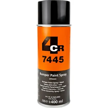 Barva ve spreji Barva na nárazníky ve spreji 400 ml, 4CR Barva: Černá
