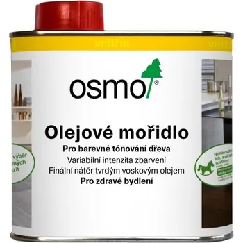 Olej na dřevo Osmo olejové mořidlo - 0,5l světle šedá 3518