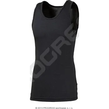 Pánské tílko tílko pánské Progress NBR černé (tílko pánské Progress NBR černé)