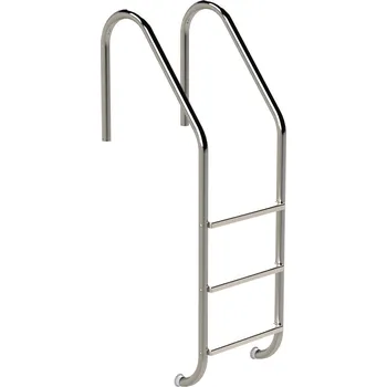 Bazénové schůdky Eichenwald Ideal - Nerezový žebřík Marina 3 stupňový, AISI 316