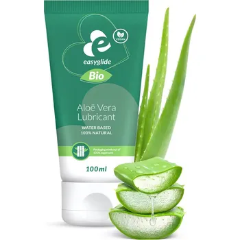 Lubrikační gel EasyGlide Bio & Natural Water Based Aloe Vera Lubricant 100ml