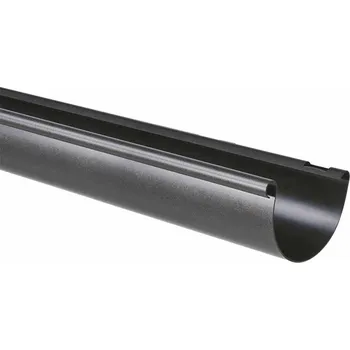 okap Lansanit Žlab okapový plastový antracit metalic RG 75, 2m