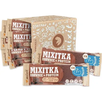 Mixit Proteinové Mixitky BEZ LEPKU - Brownie (9 ks)
