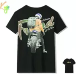 Chlapecké tričko kr.r. Kugo FB3814 tmavě modré