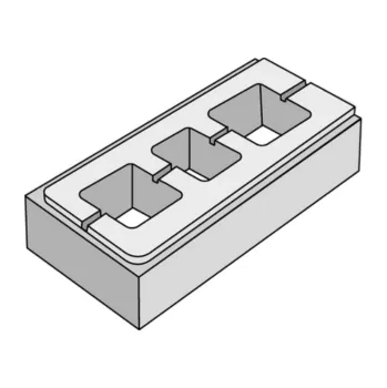 Zahradní obrubník Tvarovka ukončující Presbeton LINE BLOCK LB 60/30/UK hladká černá