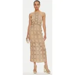 TWINSET Sada top a sukně 241TT3314 Béžová Slim Fit M