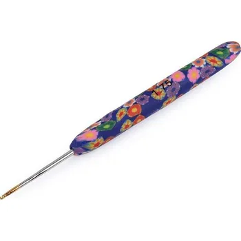 Háček 1,75 mm, se silikonovou rukojetí, se zlatou špičkou