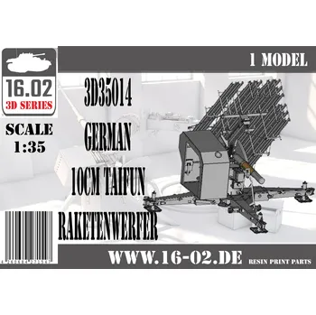 Plastikový model 16.02 1/35 German 10cm Taifun Raketenwerfer