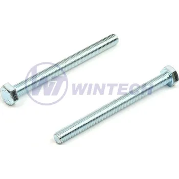 Šroub Šroub DIN 933 8.8 M8 x 90 ZB (Metrický šroub, pozink, DIN 933)