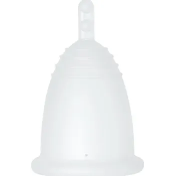 Menstruační kalíšek Menstruační kalíšek Me Luna Classic S se stopkou čirá (MELU046)