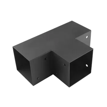 Tesařské kování Spojovací plech 120 x 120 mm, černý T GPT120