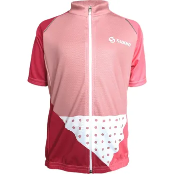 cyklistický dres SWAM Dětský cyklistický dres FUN růžová Velikost: 152