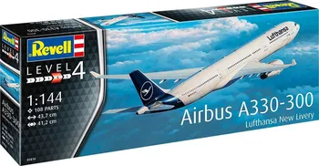 Plastikový model Revell Airbus A330-300 Lufthansa New Livery 1:144