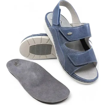 Dámské pantofle DÁMSKÉ PANTOFLE BATZ TILDA BLUE MODRÁ Barva: MODRÁ, Velikost: 40