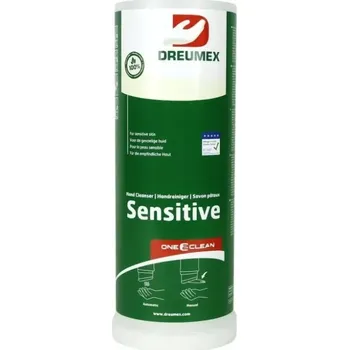 Péče o ruce Čisticí prostředek na ruce Dreumex Sensitive 3l (KP-24230001001) (Dreumex Sensitive je pasta na mytí rukou s bezalergenními přísadami, která je zvláště vhodná pro citlivou pokožku. Čisticí prostředek na ruce je bez parfémů, barviv, rozpouštědel a)
