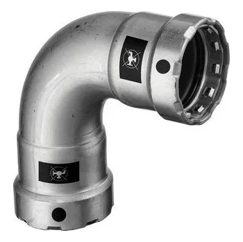 Stavebniny Viega Oblouk 90° Megapress 5/4" vni, EPDM, ocel / pozinkovaný 694548