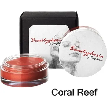 Tvářenka Organické multifunkční líčidlo Lumi lips & Cheeks 8ml Soaphoria odstín líčidla:: Coral Reef