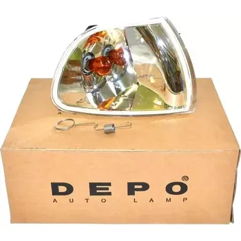 Směrový světlomet Pravý přední čirý blinkr - blikač FIAT PALIO Weekend 1998-2001 - DEPO (FIAT 46825621 0046451276 46451276)