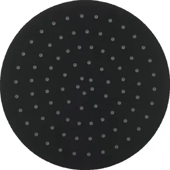 Sprchová hlavice Besco Slim Uni R Hlavová sprcha Ø 30 cm, černá, BADPUOCZ