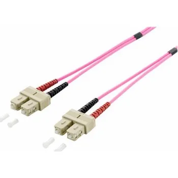 Síťový kabel Equip SC - SC Multimode Duplex OM4 propojovací kabel z optických vláken, 3m (255523)